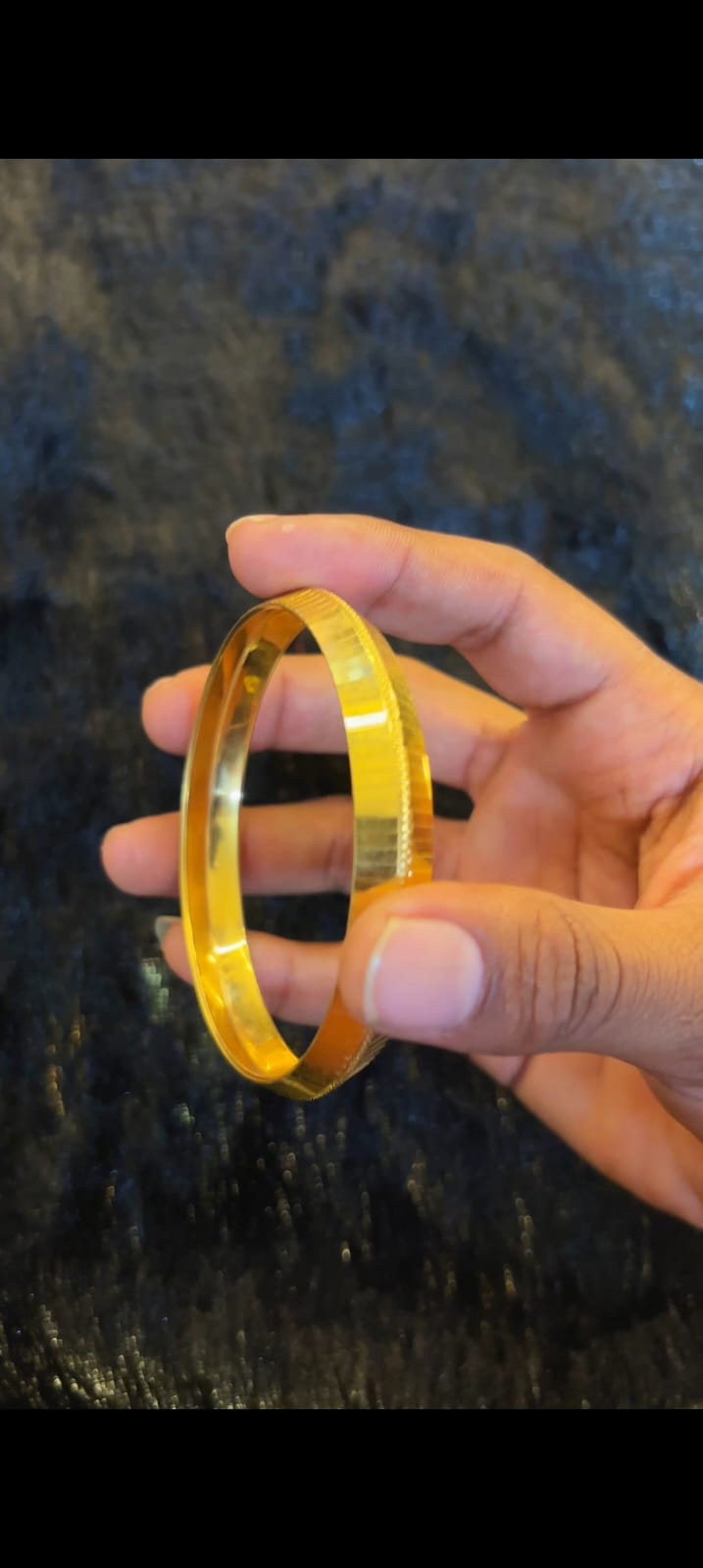 Titan Gold Classic Kada for Men | Premium Stylish Bracelet | PayalFancyStorePushkar